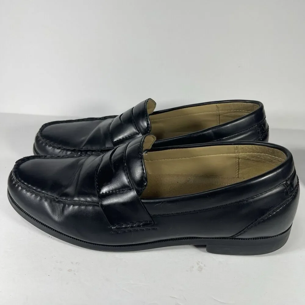 Dockers Men's Penny Loafers Size 13M Black Slip On Dress Shoes 90-36534 Comfort